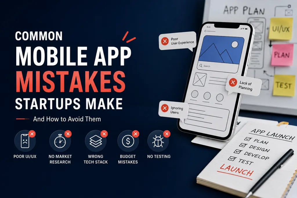 1 Common Mobile App Mistakes Startups Make And How to Avoid Them Evanic Freelancing Solutions Common Mobile App Mistakes Startups Make And How to Avoid Them Evanic Freelancing Solutions